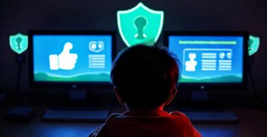 Facebook protege a niños en línea