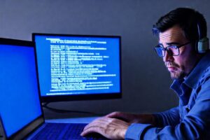 El técnico resolvió el fallo azul