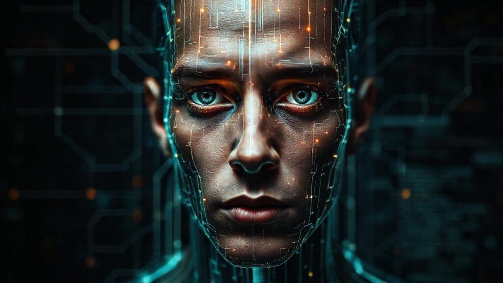 Una interfaz digital crea belleza inquietante