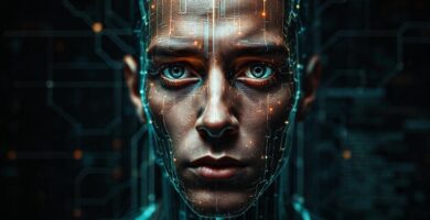 Una interfaz digital crea belleza inquietante