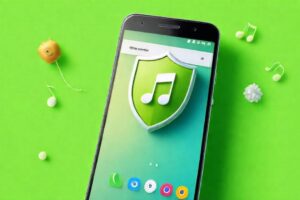 Un teléfono Android ofrece música libre y segura
