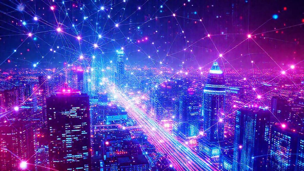 Redes neuronales abstractas iluminan datos futuristas