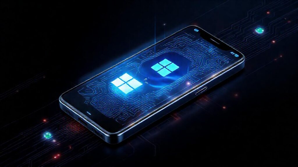 Un smartphone futurista