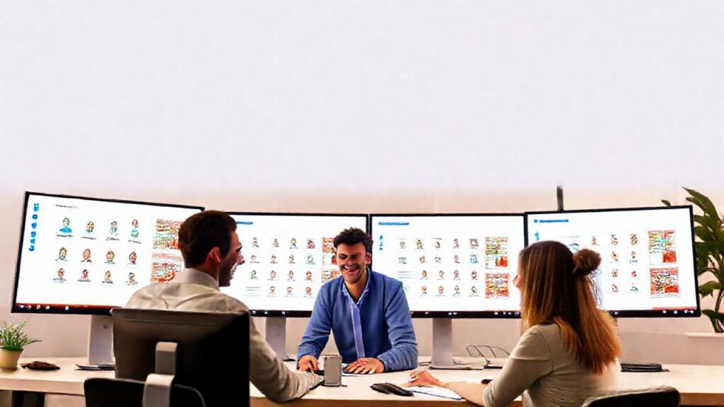 Equipo colaborativo aumenta la productividad