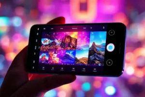 Android ofrece edición fotográfica futurista brillante