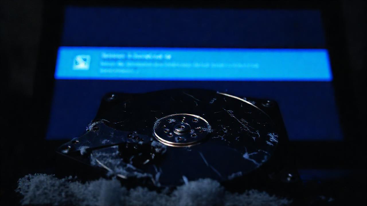 El ordenador falla: caos digital y reparación