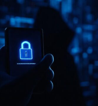 Un teléfono seguro advierte de una amenaza digital