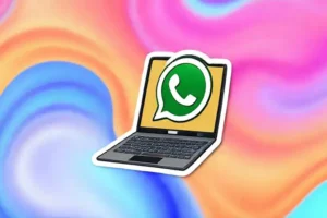 Una pegatina animada para WhatsApp brillante