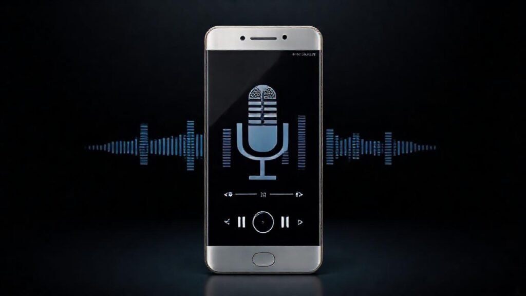 Android visualiza audio de forma futurista