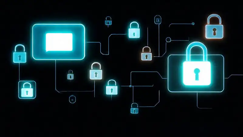 Seguridad digital: iconos