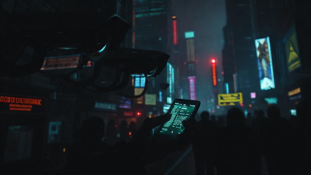 Cyberpunk: ciudad oscura, vigilancia y secretos