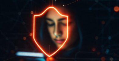 Escudo digital protege la privacidad cibernética
