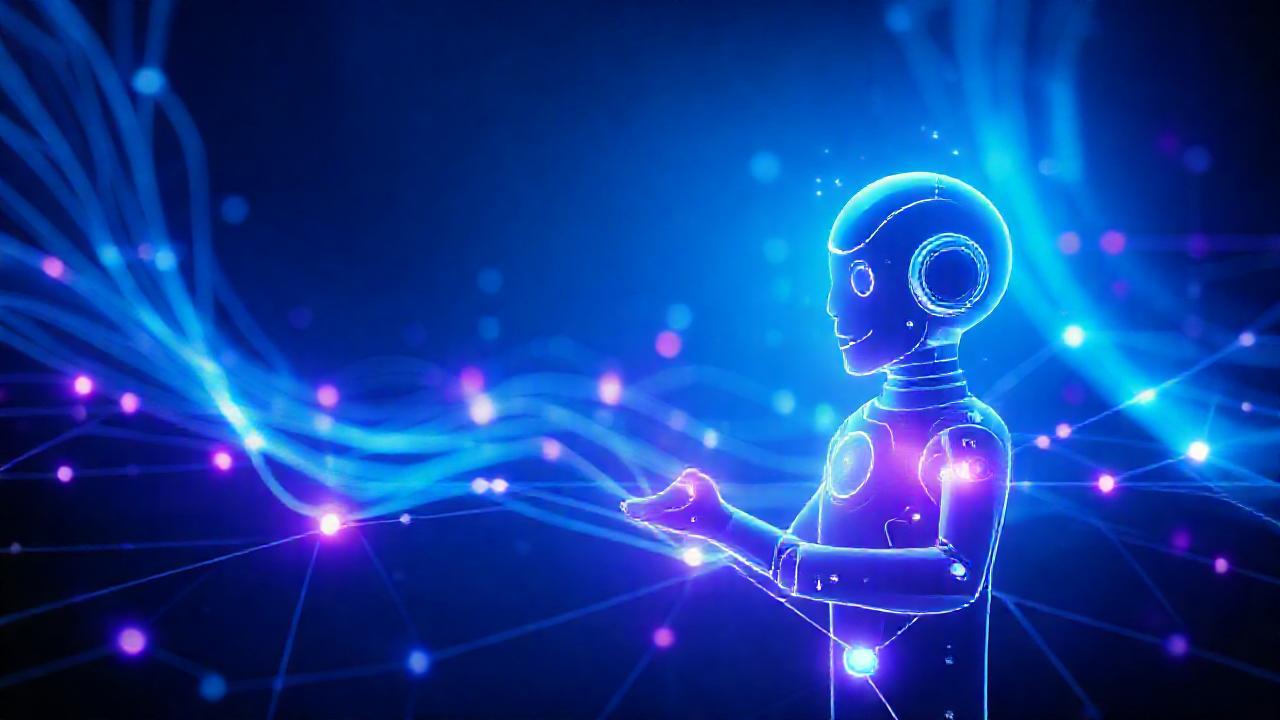 Interfaz futurista digital, elegante y vibrante