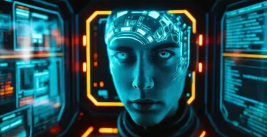 Una interfaz futurista provoca ansiedad digital