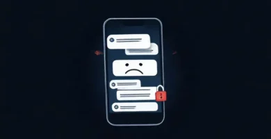 El teléfono está bloqueado por mensajes