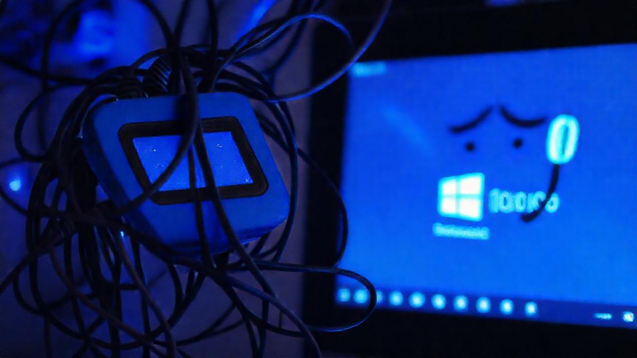 Un dispositivo azul causa frustración técnica