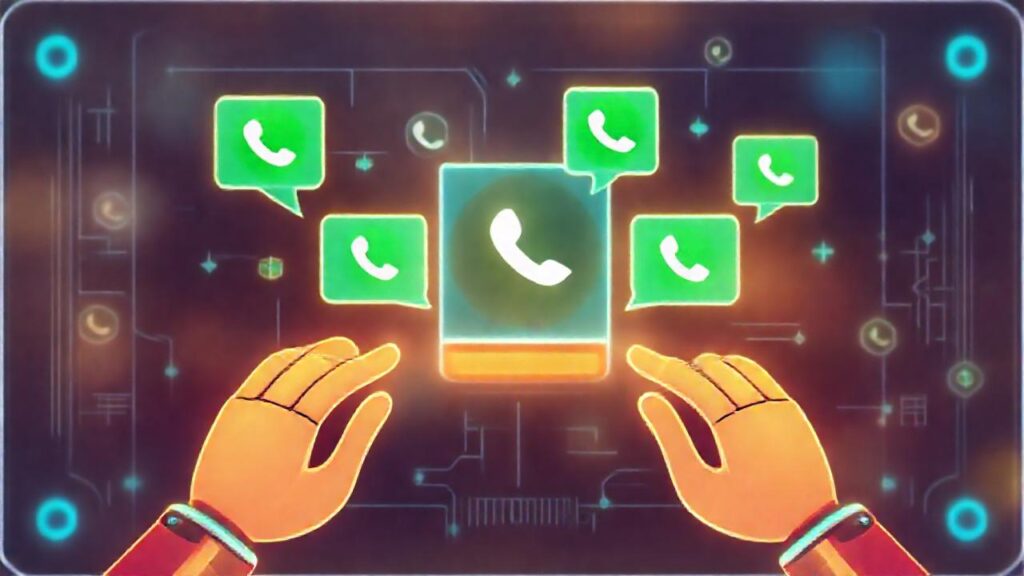 Un chatbot amigable se presenta digitalmente