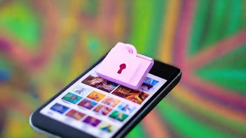 Un teléfono Android protege archivos digitales