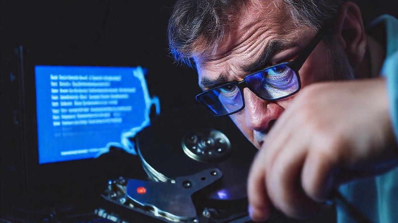 Un disco duro roto causa problemas técnicos