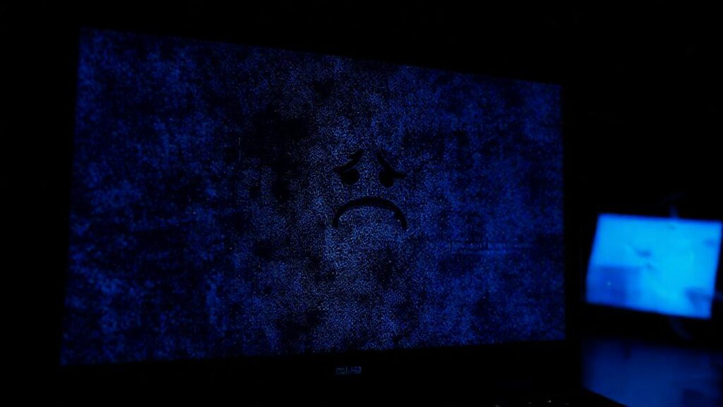 La computadora se congela con error