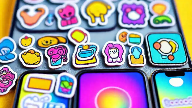 Diseños digitales animados y coloridos vibran