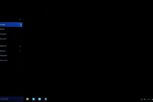 TikTok oscuro: interfaz minimalista y azulada