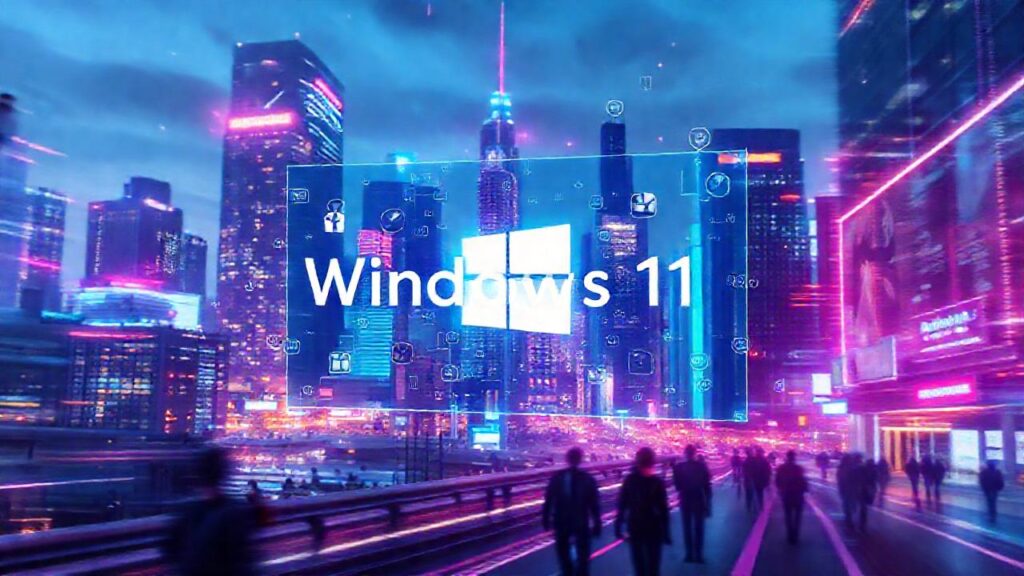 Ciudad futurista digital