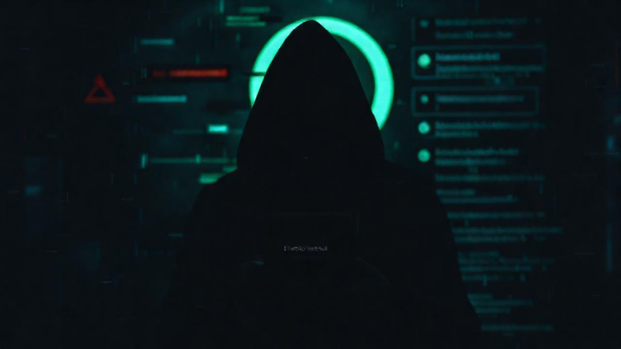 Una estética cyberpunk oscura y amenazante