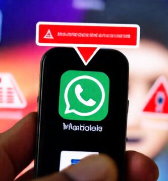 Smartphone alerta sobre seguridad digital