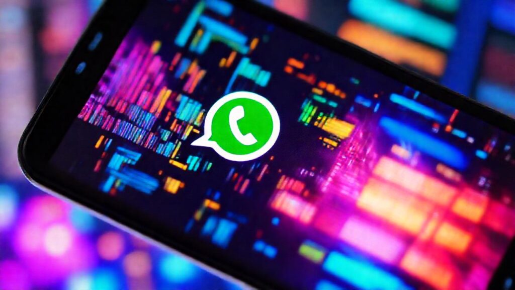 El teléfono Android comunica datos digitales