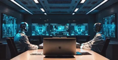 Oficinas futuristas reemplazan humanos con IA