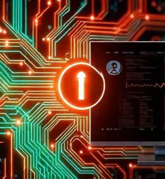 Tarjeta electrónica frustrante muestra datos digitales