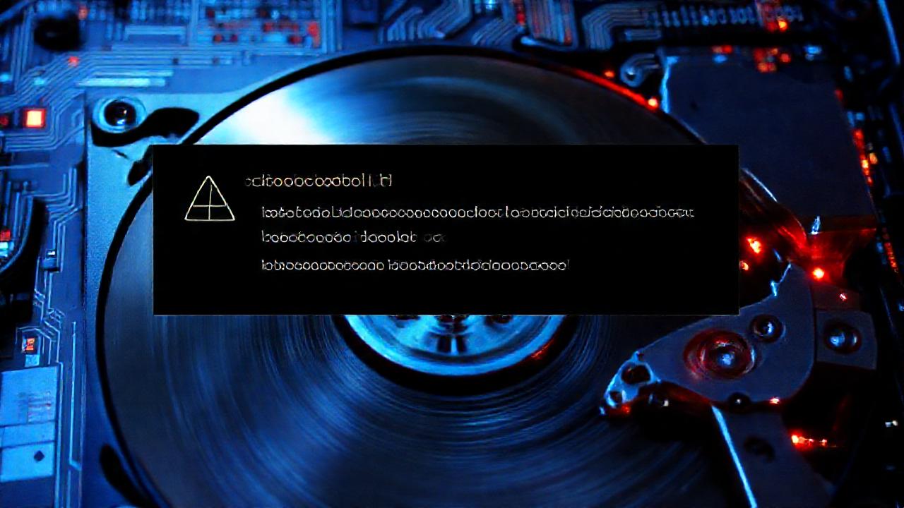 Fallo técnico dañó el disco duro