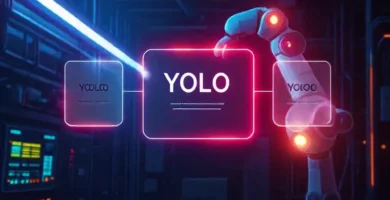 Robótica futurista detecta objetos en la industria