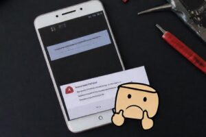 El usuario frustrado necesita solucionar el error