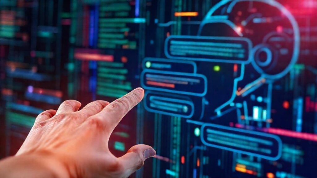 Un chatbot futurista irradia optimismo tecnológico