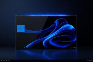 Windows 11 ofrece un diseño moderno azulado