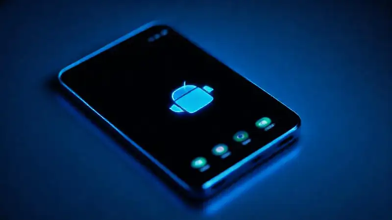 Un teléfono oscuro