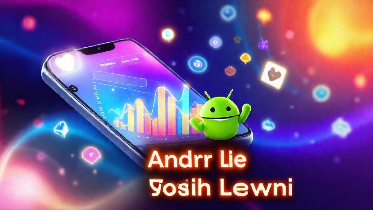 Pantalla móvil vibrante, aprendizaje digital atractivo
