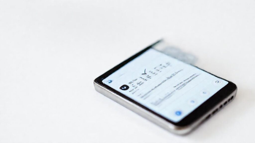 El smartphone organiza la productividad digitalmente