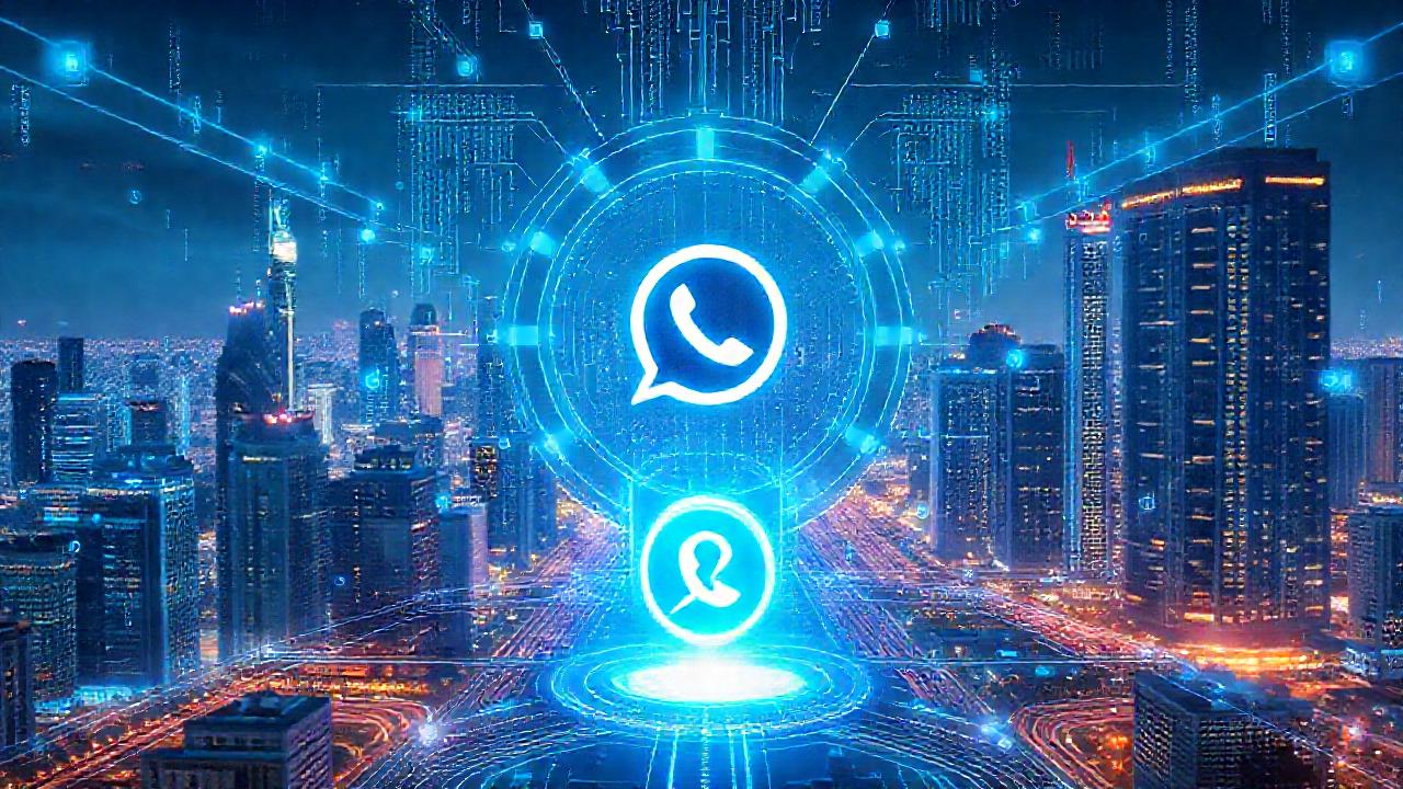 Ciudad futurista digitalmente segura y avanzada