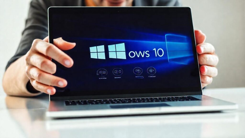 Manos trabajando en actualización profesional