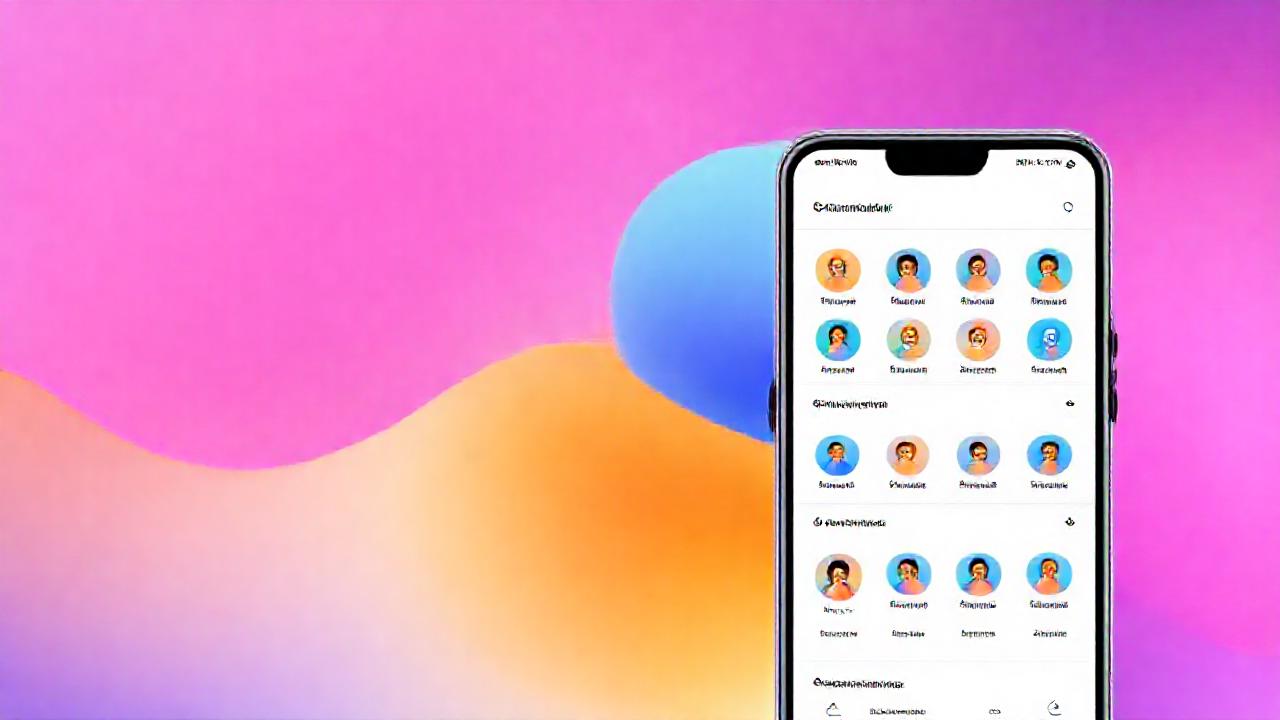 Un smartphone minimalista, colorido y adaptable