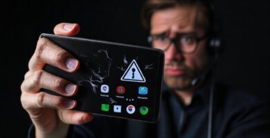 Un usuario frustrado enfrenta un Android roto