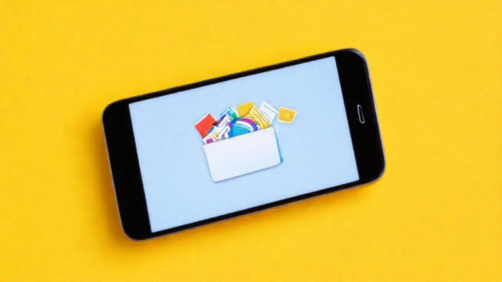Un smartphone Android organizado y amigable