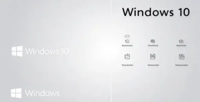 Logotipo de Windows 10: diseño informativo