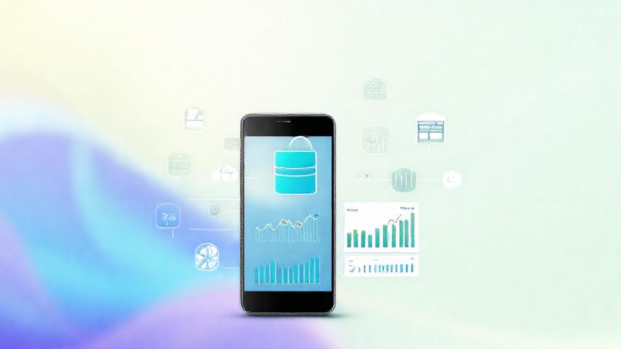 Interfaz tecnológica limpia y abstracta