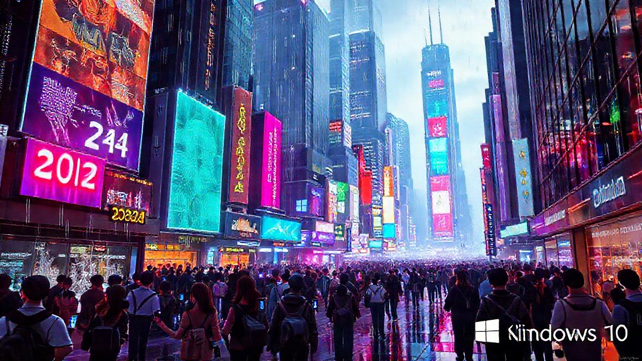 Ciudad futurista, tecnología y diversidad brillante