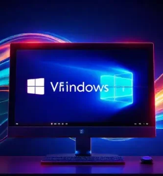 Una ilustración digital de Windows 11