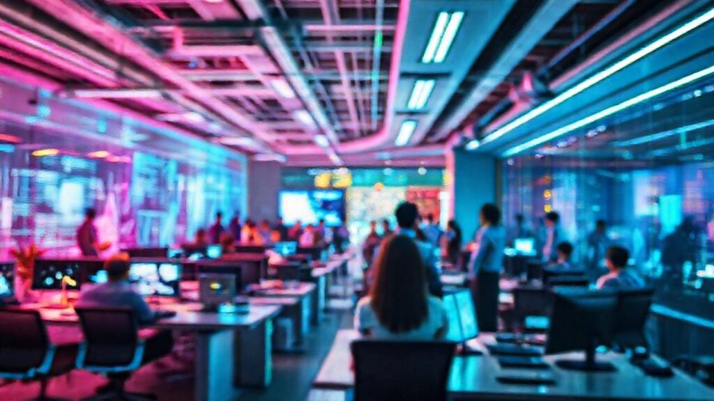 Oficina futurista: tecnología y diversidad digital